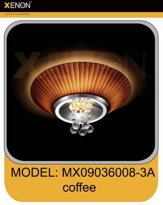 LAMPA PLAFONSKA MX09036008-3A coffee