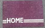 Otirač Ruco print home stripe purple