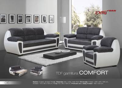 TDF garnitura COMFORT