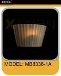 LAMPA ZIDNA MB8336-1A  BRAON